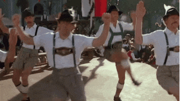 chevy chase dancing GIF