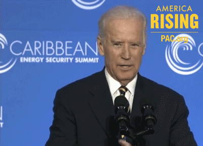 Giphy - Looking Joe Biden GIF by America Rising PAC