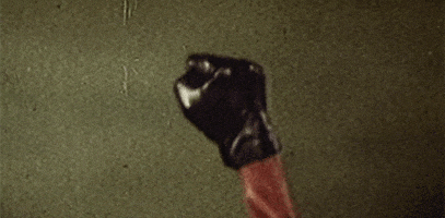 black power hand GIF
