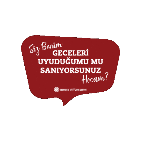 Rumelifarki Sticker by İstanbul Rumeli Üniversitesi