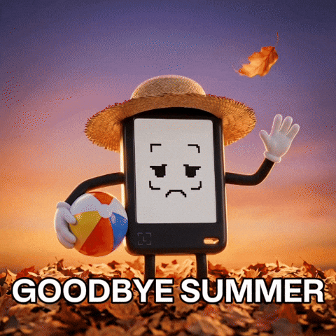 Almost Fall End Of Summer GIF by Ledger