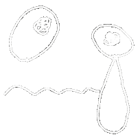 ショック Sticker