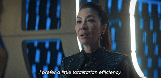 Michelle Yeoh, I Prefer A Little Totalitarian Season 2 GIF by CBS All Access