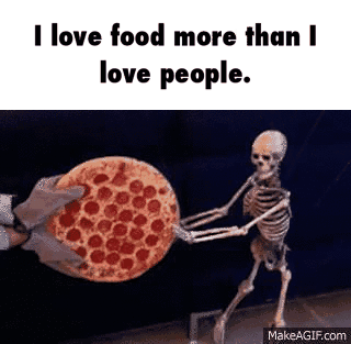 i love food