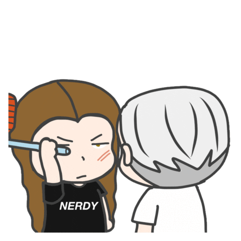 Nerdy Sticker