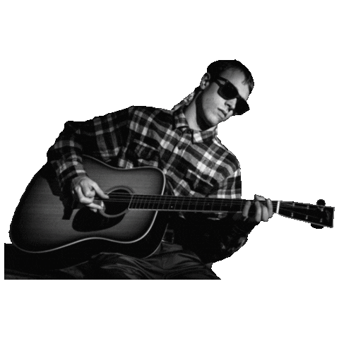 Guitar Denver Sticker by Naomi Cheyanne