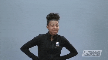 excuse me what GIF by U.S. Figure Skating