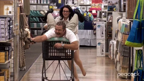 Parks And Recreation Shopping GIF