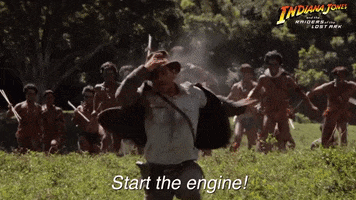 Harrison Ford Running GIF by Indiana Jones