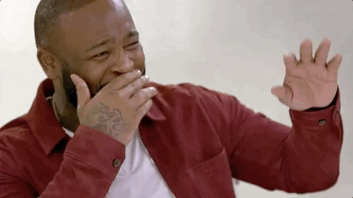 Giphy - love and hip hop laughing GIF by VH1