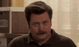 creepy parks and recreation GIF
