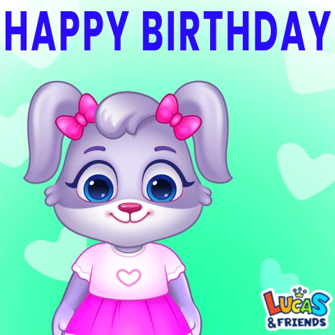 Celebrate Happy Birthday GIF by Lucas and Friends by RV AppStudios - Find &  Share on GIPHY