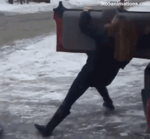 Snow Fail GIF