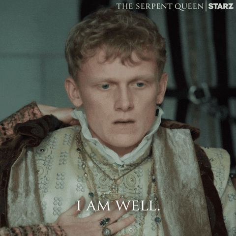 Sick Francis Ii GIF by The Serpent Queen