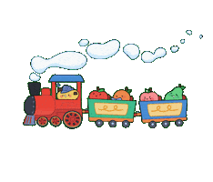 Choo Choo Travel Sticker
