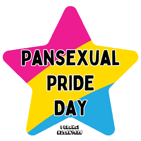Pride Pansexuality Sticker by Pelangi Nusantara