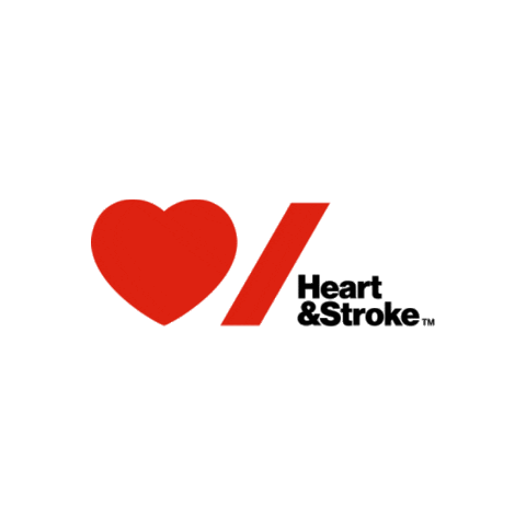 Heart & Stroke Sticker