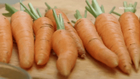 marchewki GIF od It's Suppertime