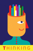 Let Me Think Thinking GIF by Gabo Lara