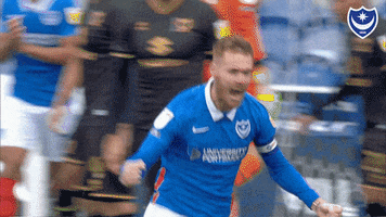 Celebrate League One GIF by Portsmouth Football Club