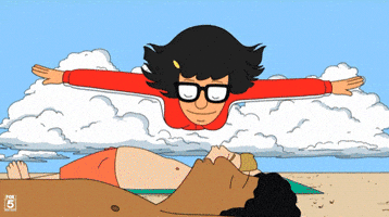 bobs burgers kiss GIF