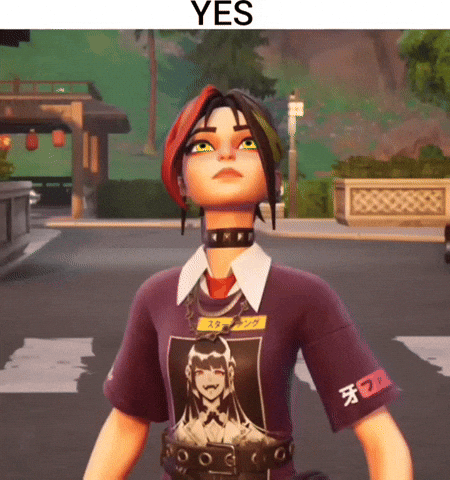 Fortnite Meme Yes GIF