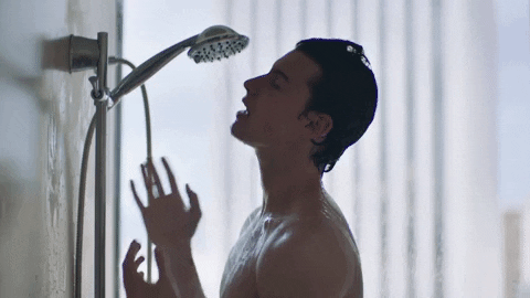 singing in the shower GIF by Shawn Mendes
