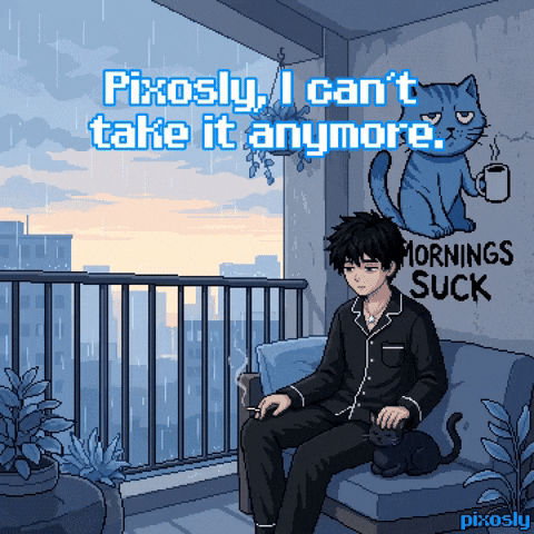 Sad Pixel GIF