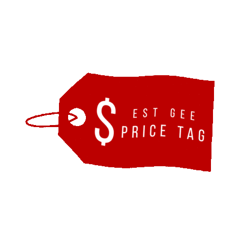 Price Tag Sticker by EST Gee