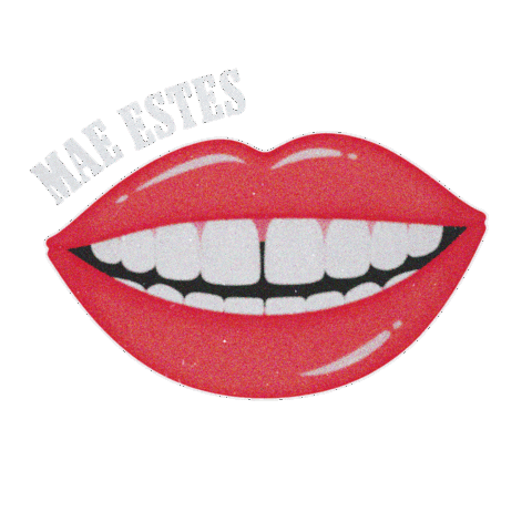 Country Music Smile Sticker by Mae Estes