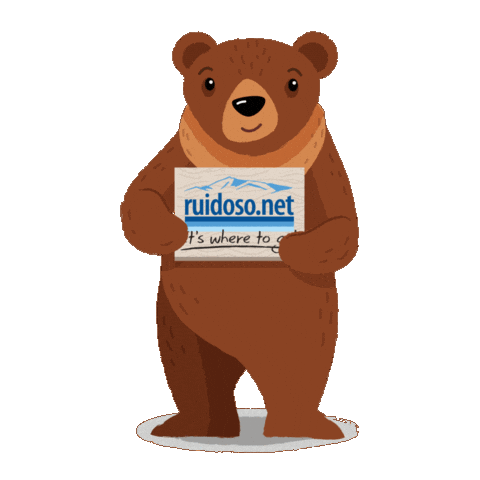 New Mexico Bear Sticker by Visit Ruidoso