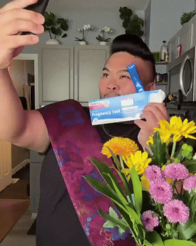 Bun In The Oven Flowers GIF