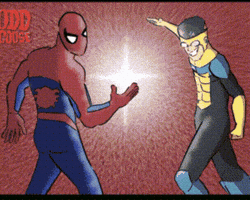 Spiderman Dap Me Up GIF