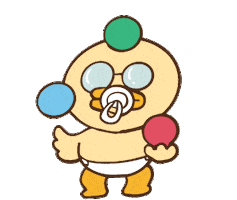 Duck Frog Sticker