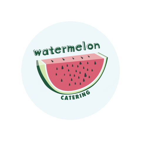 Watermelon Catering Sticker