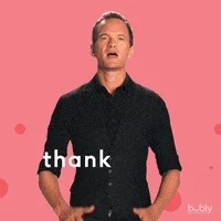 neil patrick harris thank you GIF by bubly