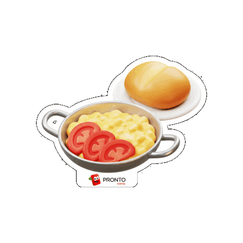 Breakfast Eggs Sticker by Pronto Copec