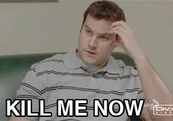 glee kill me now GIF