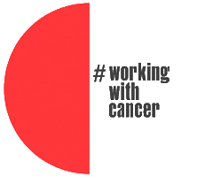 Working with Cancer Sticker