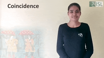Sign Language Coincidence GIF by ISL Connect