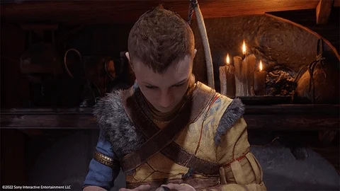 Concentrating God Of War GIF