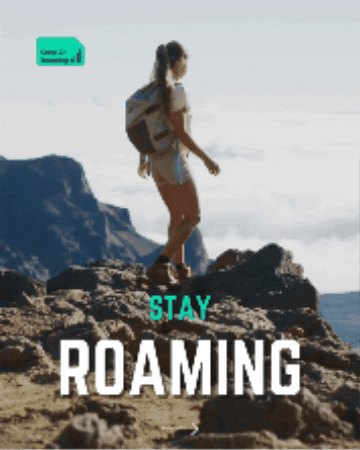KeepOnRoaming travel digital adventure nomad GIF