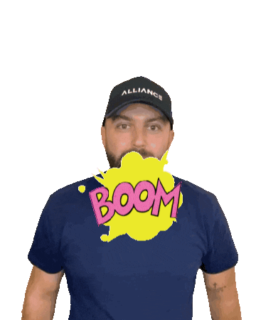Boom Sticker by Alliance Agency