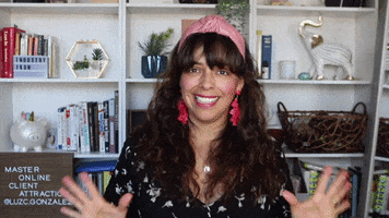 Shimmy Yes GIF by Luz C. Gonzalez