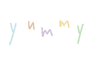 Yummy Sticker by Nic & Tom Eatery