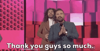 American Music Awards Thank You Guys So Much GIF by AMAs