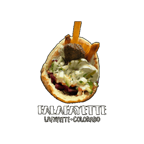 Falafel Sticker by Falafayette