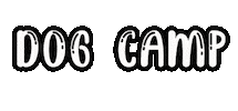 Dogcamp Sticker by Pecksadventurepack
