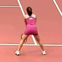 tennis booty shake GIF