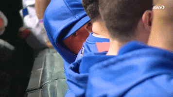 Looking New York Mets GIF by SNY